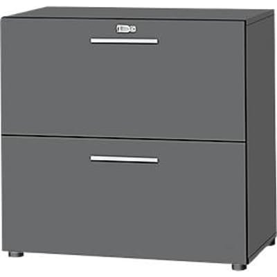 Schäfer Shop  Select Hangmappenkast SET UP, 2 hangmappenladen, afsluitbaar, B 800 x D 420 x H 744 mm,