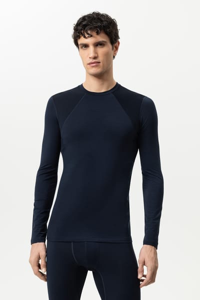 T-shirt met lange mouwen Serie PRFRMNC+ Dark Yacht Blue