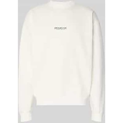Oversized sweatshirt met logoprint model 'Stavoren'