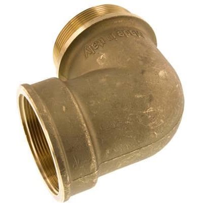 G 2 1/2'' x G 2 1/2'' F/M Messing L-Fitting 90graden 16 Bar - FL2E-FM-B-212G
