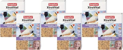 6x Beaphar XtraVital Tropische Vogel - vogelvoer - 500g