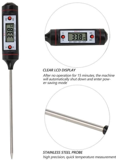 Digital Thermometer Probe - Elektronische Keuken BBQ Voedsel Vlees Temperatuur