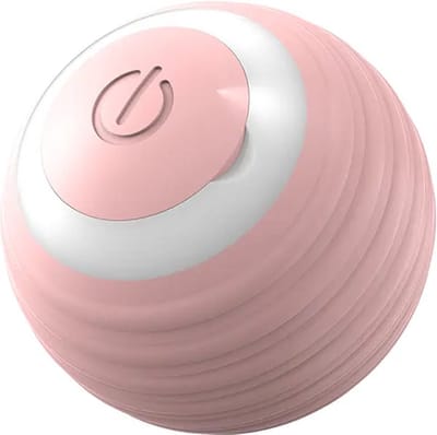Deluxe Diervriendelijke Katten Bal / Katten Speelgoed | Elektrische Bal | Kattenspeelgoed | Zelfbewegend Balletje - Roze