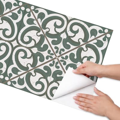 Coloray Meubel Wrap Folie - Groente Meubelfolie - 50x100 cm - Plakfolie Meubels Plantenwervels - Decoratiefolie Zelfklevend - Klassiek Meubelfolie - Meubelfolie Zelfklevend - Badkamer decoratie - Achtergronden en patronen