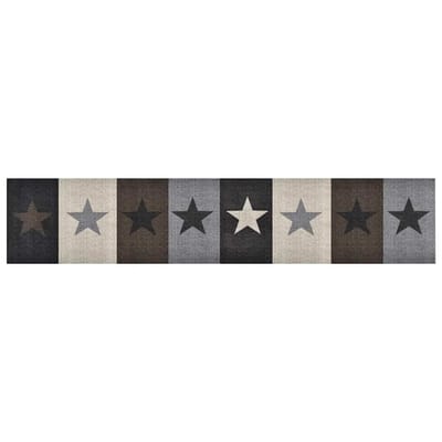 vidaXL - Keukenmat - wasbaar - Stars - 60x300 - cm