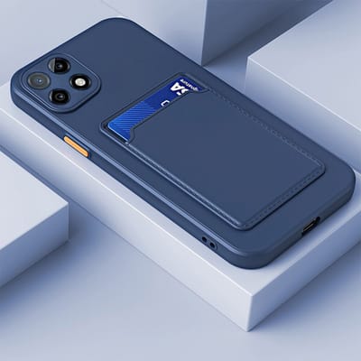 Backcover met kaarthouder Set voor Xiaomi Mi 11 _ Donkerblauw