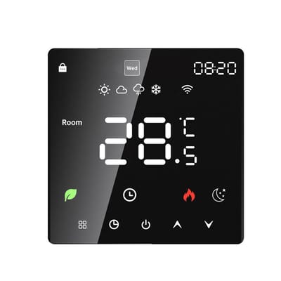 Tuya Wifi LCD-scherm Intelligente temperatuurregelaar Elektrisch waterverwarmingsapparaat Thermostaat K6RH3A water heating-boiler veelkleurig