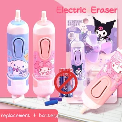 Nivard Elektrische Gum - Doezelaar - Electrische - Electric Eraser - 3 Stuks