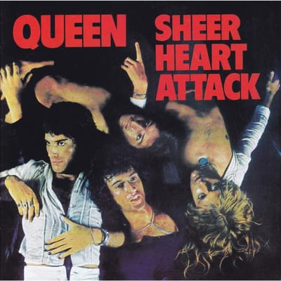 CD QUEEN  Sheer Heart Attack 077778949121 PARLOPHONE Italië Rock Gebruikt red