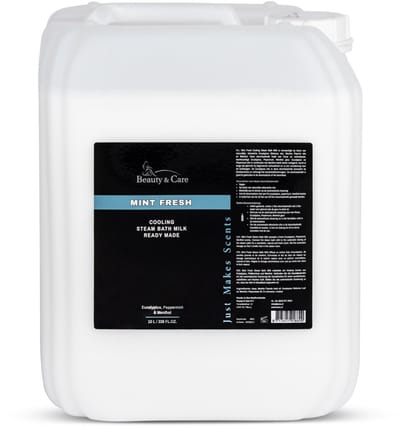 Munt Fris stoombadmelk ready made - Beauty & Care - 10 L. new