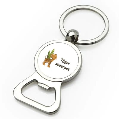 Akyol - tijger spaarpot flesopener - Tijger - dieren liefhebbers - leuke cadeau voor iemand die van houdt van tijgers - verjaardagscadeau - kado - gift - 9 bij 3 cm