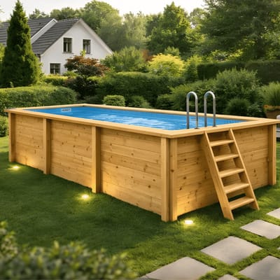 Interline Bali rechthoek 500 x 250 x 124 cm - inclusief pakket