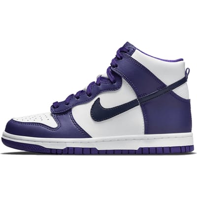 Nike Dunk High Electro Purple Midnight Navy (GS)