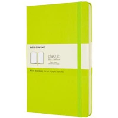 Moleskine Classic Notitieboek - Large - Hardcover - Blanco - Citroen Groen