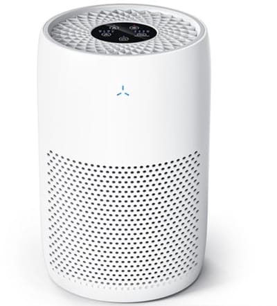 Luchtreiniger voor kamers tot 60 m², CADR 170 m³/h, 99.97% reinigingsefficiëntie, intelligente luchtdetectie PM2.5