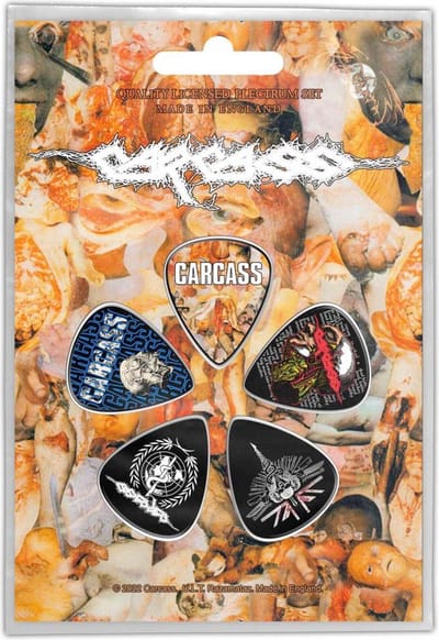 Carcass - I Reek Of Putrefaction Plectrum - Set van 5 - Multicolours