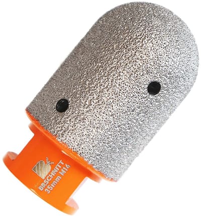 Diamant Vinger Frezen Bits voor Keramiek en Graniet – 35mm Droge Kern Boor M14