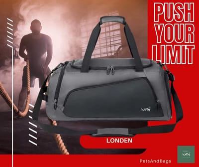 Sporttas Londen – Met Schoenencompartiment, Nat Vak & 3 Draagopties – WiMA - PetsAndBags