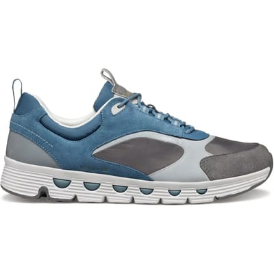 GEOX SPHERICA ECUB-4 HEREN Sneakers - DONKERGRIJS/DUIFBLAUW - Maat 40