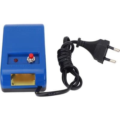 Horloge Demagnetiseerder Draagbaar Handig Gebruik Professioneel Horloge Reparatie Demagnetiseer Gereedschap Polshorloge EU Plug black