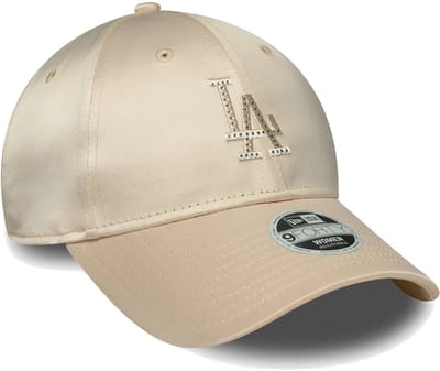 New Era Los Angeles Dodgers Dames Satin Rhinestone 9fortyâ® 60691311 - Kleur Grijs - Maat 1SIZE