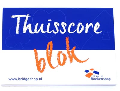 Set van twee thuis-score bloks