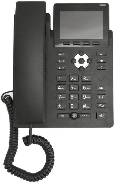 Dailygoody - WiFi IP-telefoon - Handsfree Bellen - 3,5 Inch Kleurenscherm - Aanpasbare Toetsen - IP Dual Mode-telefoon - Geschikt voor Thuisgebru...