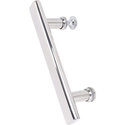 Poignée de porte coulissante en verre Acier inoxydable épaissi Poignée de porte coulissante de grange pour salle de bain cuisine 202