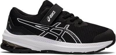 ASICS GT-1000 11 kinderen - Sportschoenen - Hardlopen - Weg - zwart/wit/zilver
