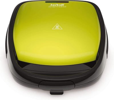 Wafelijzer Snack Time - Wafelmaker Panini Maker - Snacks Maken - Verwisselbare Platen - Compact - Zwart