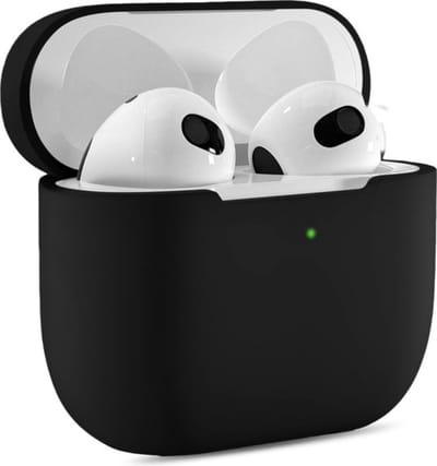 New Age Devi - Hoesje Geschikt voor Apple AirPods 3 - Zwart