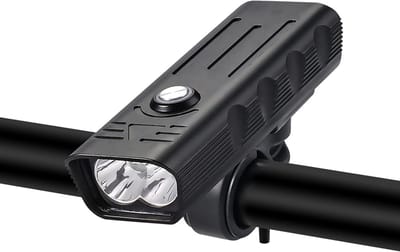 VHV - Fietsverlichting Set USB Oplaadbaar - LED Voorlicht en Achterlicht voor Fiets - 6 LED, waterbestendig ontwerp - voor Mountainbike, Racefiets, Stadsfiets, E-bike en Woon-Werkverkeer