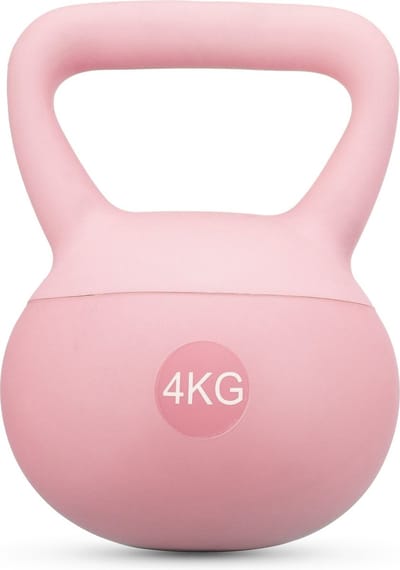Gymtek® Zachte Kettlebell Dumbbell - 4kg - Kettlebell, Halter, Balgewicht