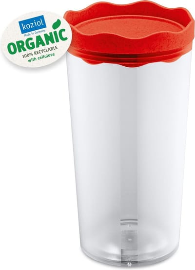 Voorraadpot, 1 L, Organic Rood - Koziol | Prince L