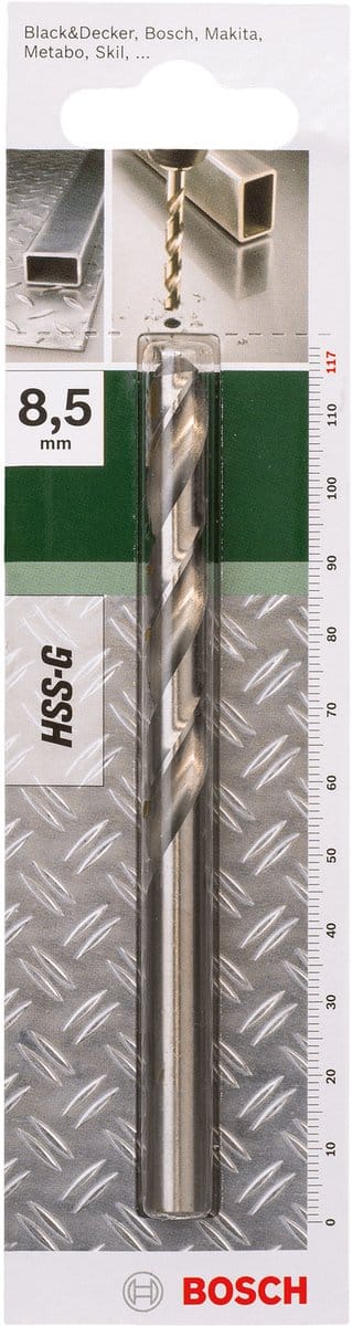 Bosch METALBOR HSS-G Ø8.5X75X117MM 118GR (This is already in Dutch)