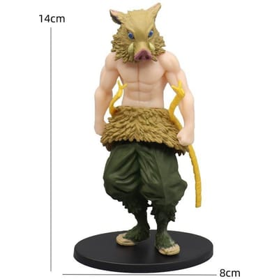Nieuw Anime Demon Slayer Kimetsu no Yaiba Figuur Kamado Tanjirou Actiemodel Agatsuma Zenitsu Nezuko Krijger PVC Figuur Speelgoed Cadeaus Premium Kwaliteit