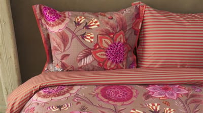 Pip Studio Viva La Vida Dekbedovertrek - Lits-jumeaux - 240x200/220 cm - Roze