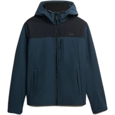 Superdry - Soft Shell Trekker Jas met Capuchon - Heren