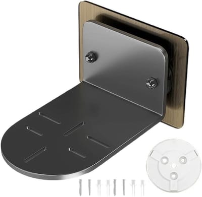Metalen camera beugel - Muurrek set - Thuisbewaking binnen - Robuust chassis ontwerp - Compact - Grijs