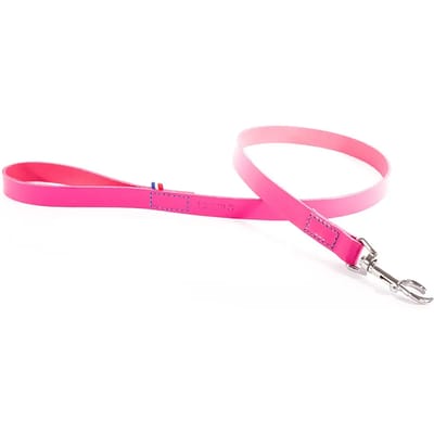 Bicolore leren hondenriem Martin Sellier 499