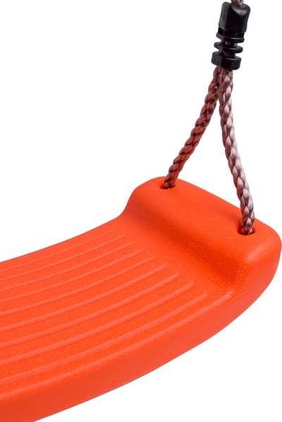 BOOST2 schommelzitje oranje kunststof met PP-touwen