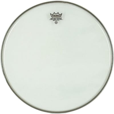 Remo Diplomat Clear 14" Tom Batter/Reso, Snare Batter - Tom vel