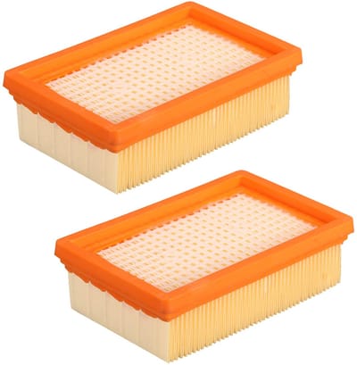 2 Pack Filter Vervangende Onderdelen voor Karcher WD4 WD5 WD6 MV4 MV5 MV6 Nat & Droog Stofzuiger Accessoires