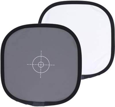 Allecto - Camera Focus Board - Fotografie Accessoire - 30CM - Dubbelzijdig Reflector - Reflectie Board - Geschikt voor Professionele Foto's