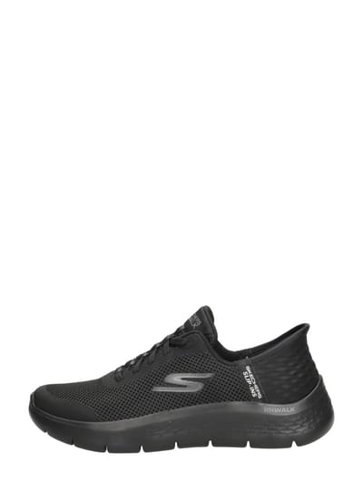 Skechers Go Walk Flex - Grand Entry Dames Instappers - Zwart