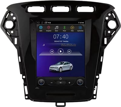 Autoradio met bluetooth - Carplay - Voor Ford Mondeo Mk4 / Galaxy (2011-2013) - Geschikt voor Apple en Android - Stereo - Navigatie - Navigatiesysteem auto - 1GB 16GB