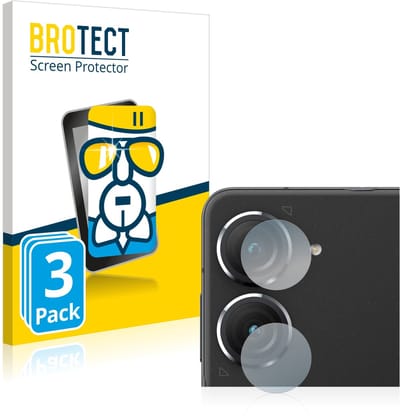 Screenprotector 3 Stuks voor ASUS ZenFone 9 (ALLEEN Camera Lens) Beschermglas transparant