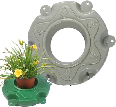 Drijvend eiland - Vijverplant eiland Waterplant houder - Planten waterzuivering - Aardeloze teelt - 17.5 x 17.5 x 5 cm