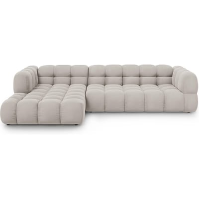 4-zits hoekbank Sky links velvet | Cosmopolitan Design