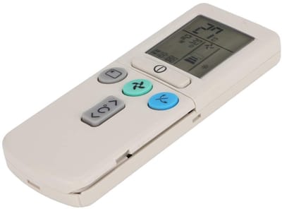 Allecto - Afstandsbediening airconditioning - Universeel en duurzaam - Compact formaat - Geschikt voor RAR-2A1 RAR-52P1 RAR-2SP1 RAR-3U4 RAR-2P2 RA...